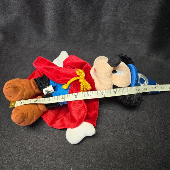 Vintage Disney Parks Mickey Mouse Sorcerers Apprentice Mini Plush Stuffed Animal - Picture 10 of 11